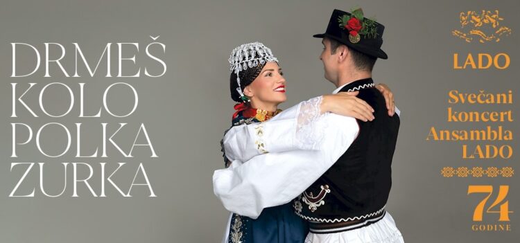 Premijera u Varaždinu: Ansambl Lado započinje turneju povodom 74. obljetnice