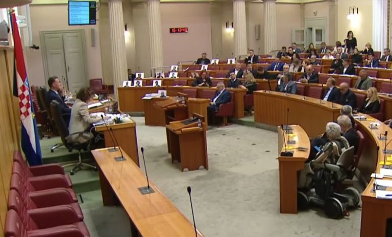 Raspad sistema u Saboru: Oporba napustila sabornicu, Habijan postao ministar gospodarstva