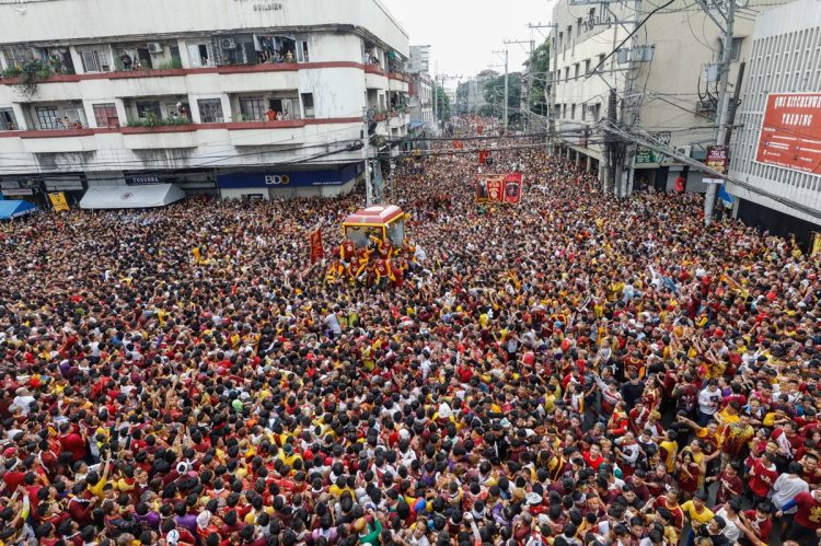 Više od milijun vjernika u procesiji na Filipinima