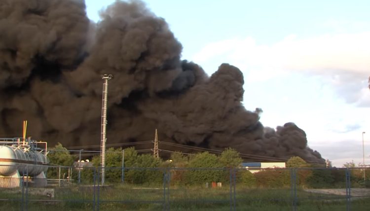 Zbog požara u Drava International u Osijeku priveden vlasnik Zvonko Bede!
