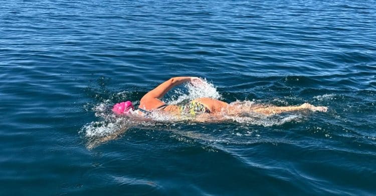 Dina Levačić preplivala i Robben Island!