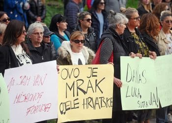 Split: Prosvjed ‘Danas Luka sutra ja’ okupio više od dvije tisuće ljudi