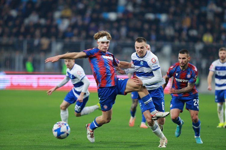 Osijek – Hajduk 1-1: U prvih pola sata nije se dogodilo ništa vrijedno spomena, a onda se ‘zakuhalo’