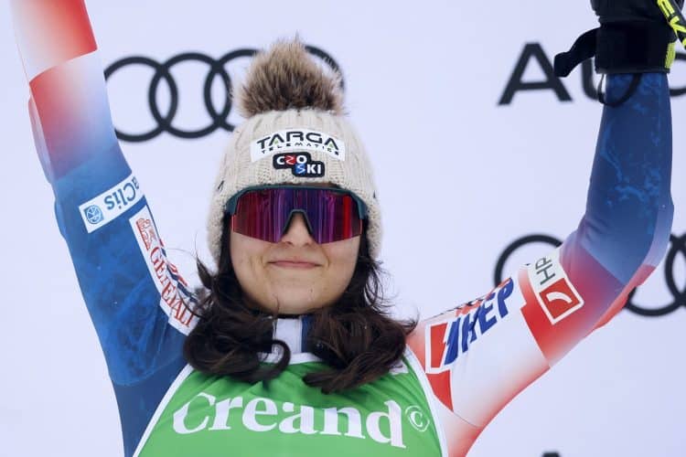  Zrinka Ljutić osvojila drugo mjesta na slalomu Svjetskog kupa
