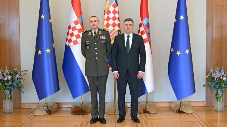 Milanović imenovao Kundida na dužnost načelnika GS OS RH