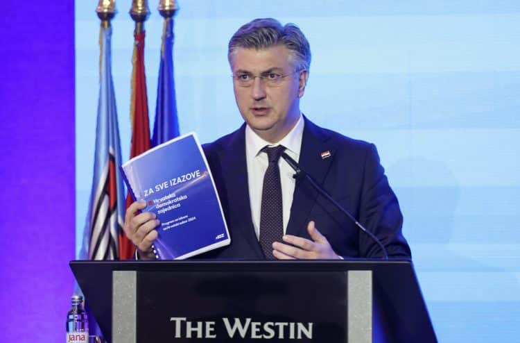 HDZ predstavio predizborni program – Plenković kaže da su ‘za sve izazove, korak ispred drugih’!