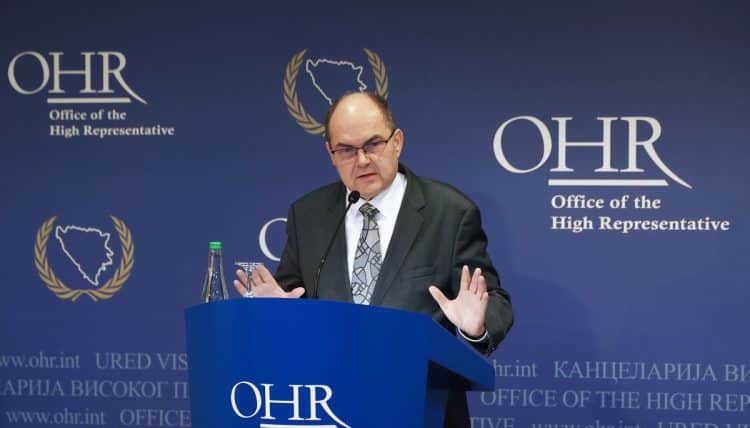 HDZ BiH: Schmidtova odluka može ugroziti europski put BiH