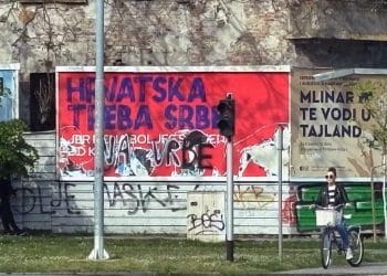 SDSS: Plakati ‘Hrvatska treba Srbe’ uništavaju se monstruoznim porukama mržnje