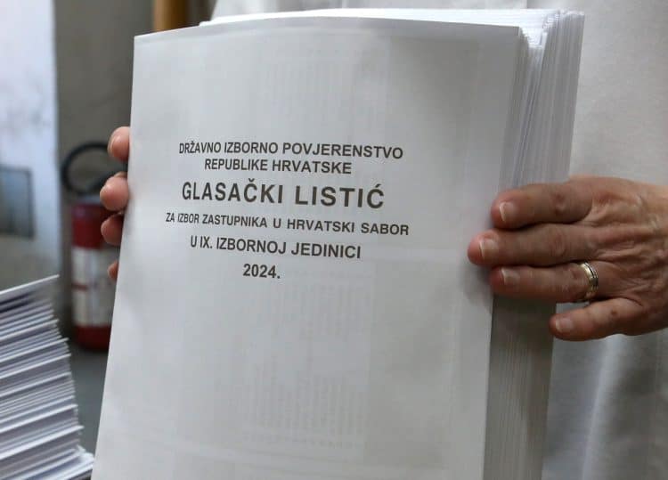 Počelo tiskanje četiri milijuna glasačkih listića za parlamentarne izbore