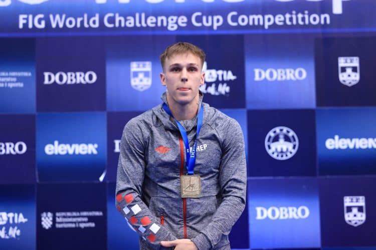 Hrvatski gimnastički reprezentativac Aurel Benović plasirao se na Olimpijske igre u Parizu!