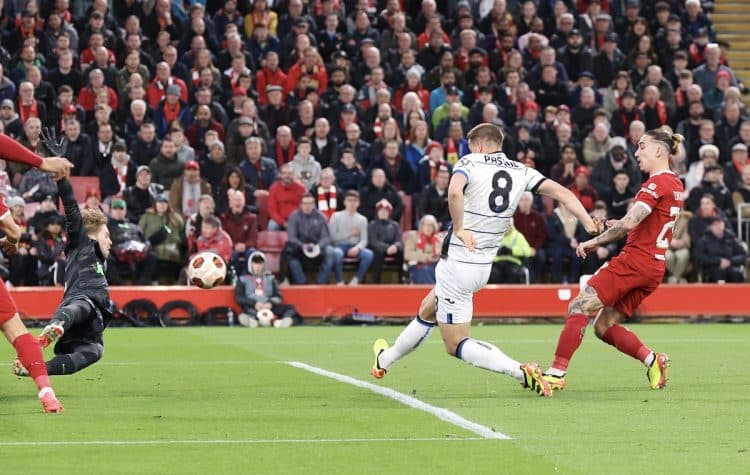 Atalanta upisala pobjedu od 3-0 na Anfieldu, uz gol Pašalića