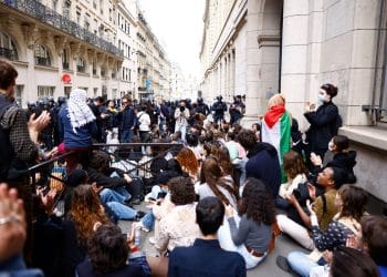 Prosvjednici protiv rata u Gazi rastjerani ispred Sveučilišta Sorbone u Parizu