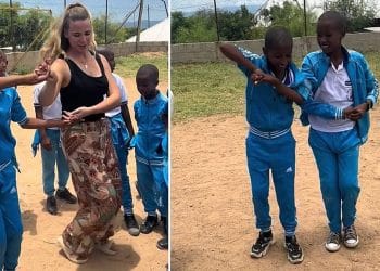 Hrvatska volonterka afričke školarce iz Tanzanije naučila plesati Linđo