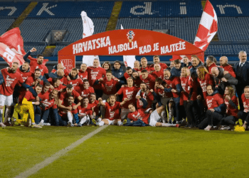 Hrvatska nogometna reprezentacija zadržala 10. poziciju na FIFA ljestvici