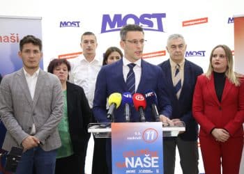 Most izlazi na izbore za EP pod sloganom ‘Osloni se na naše’