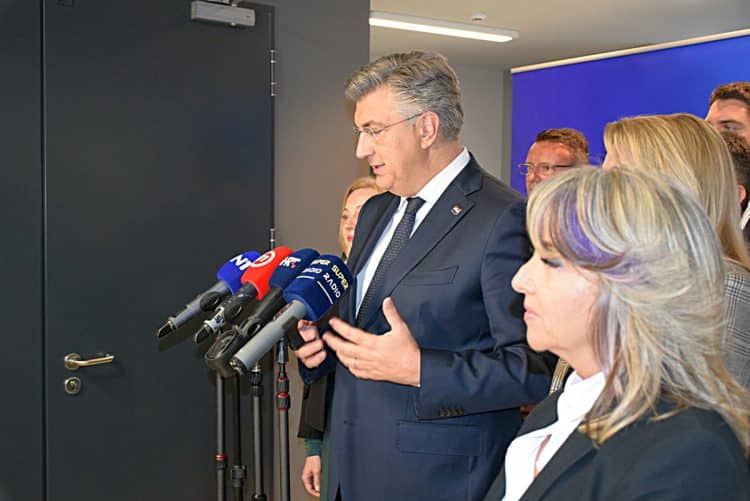 Plenković najavio prilagodbe proračuna nakon restrukturiranja ministarstava