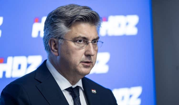 Plenković najavljuje novi mandat guverneru HNB-a Borisu Vujčiću
