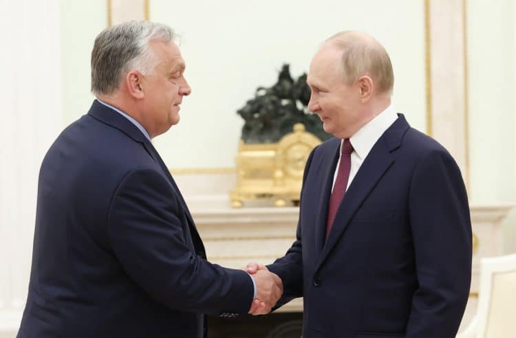 Orbanov ‘mirovni’ sastanak s Putinom razljutio čelnike EU