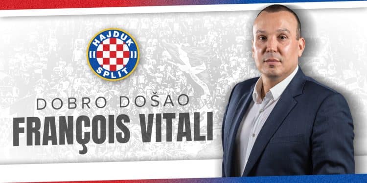Hajduk objavio: Francois Vitali novi je sportski direktor!
