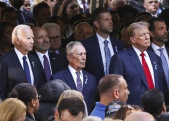 Biden, Harris i Trump na obilježavanju godišnjice napada 11. rujna na nebodere u New Yorku