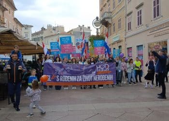 Hod za život održan u Rijeci: ‘Ljubav je ono što pokreće svijet’