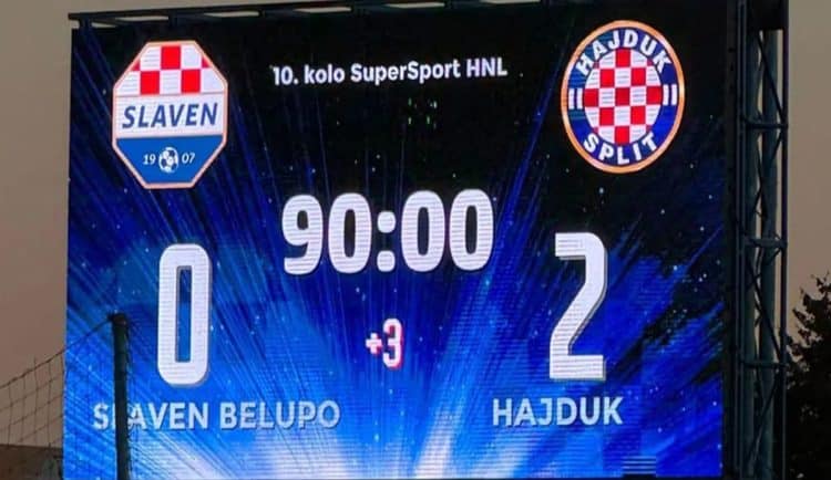 Tri boda u gostima, pjesma u autobusu – Hajduk odradio Koprivnicu