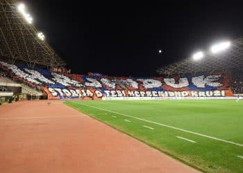 Jadranski derbi (ipak) bez pobjednika – Hajduk 2:2 Rijeka, pogled prema Šubićevcu