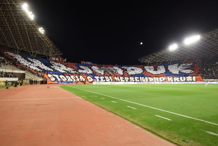 Jadranski derbi (ipak) bez pobjednika – Hajduk 2:2 Rijeka, pogled prema Šubićevcu