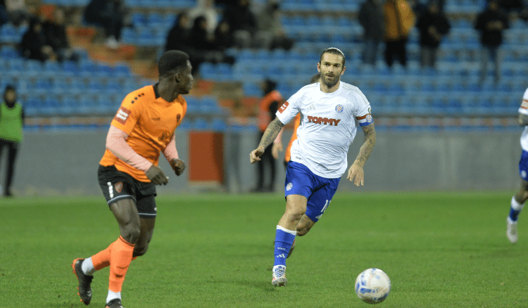Hajduk pobijedio Šibenik i time se bodovno izjednačio s Rijekom