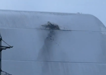 VIDEO: Rusija dronom pogodila Černobil, oštećen štit od radijacije