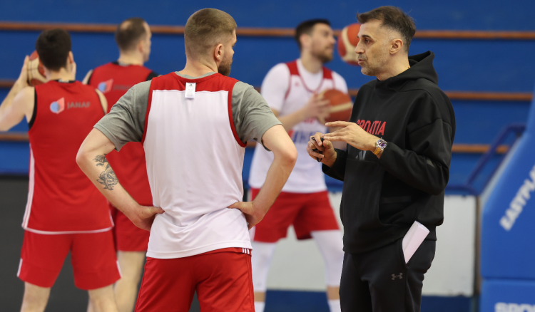 Izbornik hrvatske košarkaške reprezentacije odredio sastav za susret protiv Francuske