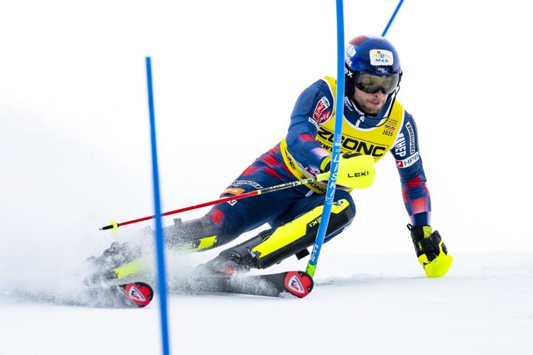 Tri Hrvata u drugoj vožnji slaloma u Kranjskoj gori