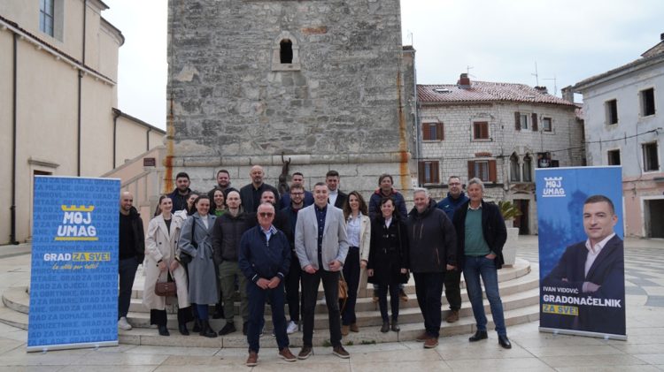 Ivan Vidović najavio kandidaturu za gradonačelnika Umaga i predstavio listu Moj Umag