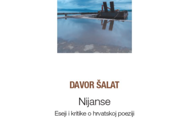 Predstavljena knjiga eseja i kritika Davora Šalata ‘Nijanse’