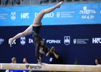 Hrvatske gimnastičarke Zelčić i Zwicker u finalu grede u Dohi