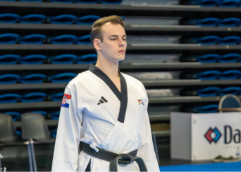 Hrvatski tekvondoist Borna Pečko osvojio broncu na EP-u u disciplini freestyle