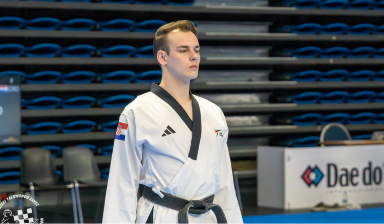 Hrvatski tekvondoist Borna Pečko osvojio broncu na EP-u u disciplini freestyle