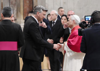 Andrej Plenković sudjelovao na ustoličenju pape Lava XIV.