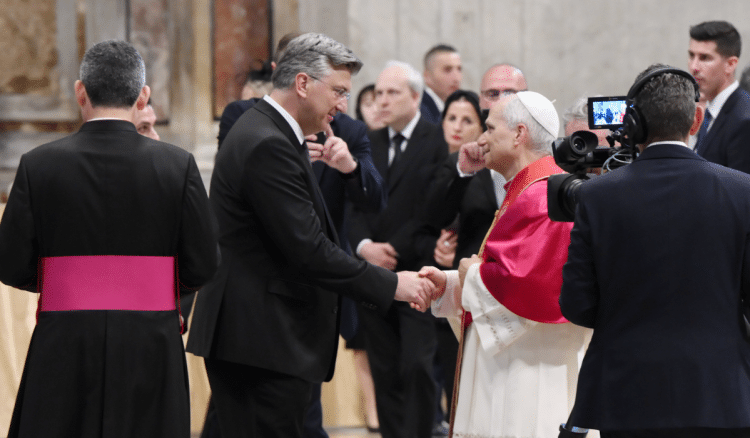 Andrej Plenković sudjelovao na ustoličenju pape Lava XIV.