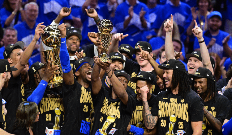 Košarkaši Oklahoma City Thundera osvojili svoj prvi naslov NBA prvaka