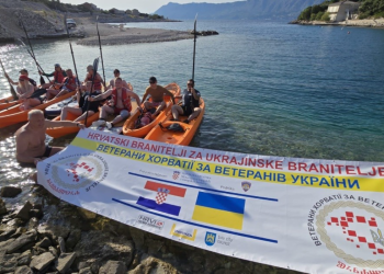 Ukrajinski i hrvatski ratni veterani zajedno čistili podmorje na Braču