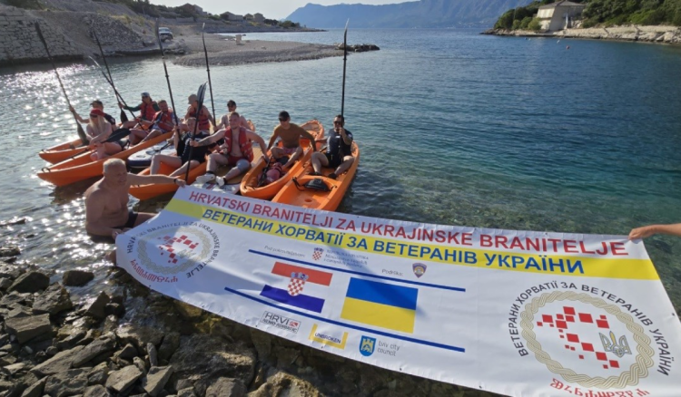 Ukrajinski i hrvatski ratni veterani zajedno čistili podmorje na Braču