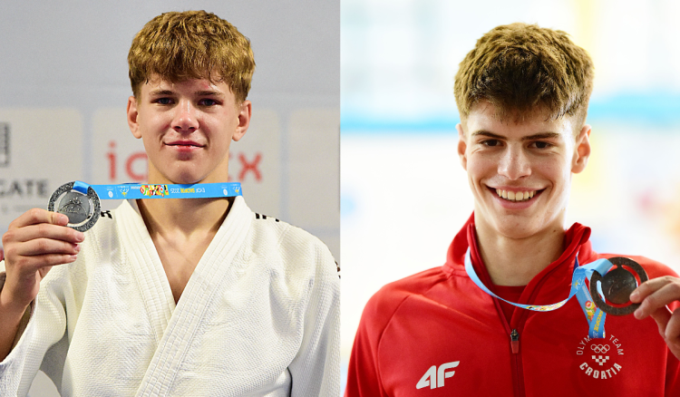 Hrvatska drugog dana EYOF-a osvojila dvije medalje: srebro u džudu i broncu u plivanju
