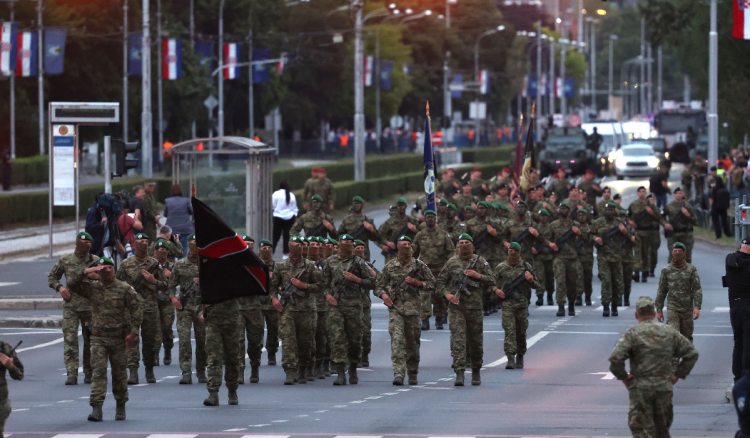 FOTOGALERIJA Održana generalna proba vojnog mimohoda u Zagrebu