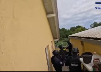 Pogledajte video uhićenja lopova koji je ukrao Audi od 110.000 eura i provalio u trgovinu