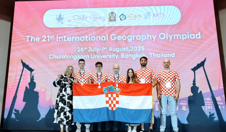 Hrvatska na Međunarodnoj geografskoj olimpijadi osvojila čak četiri medalje