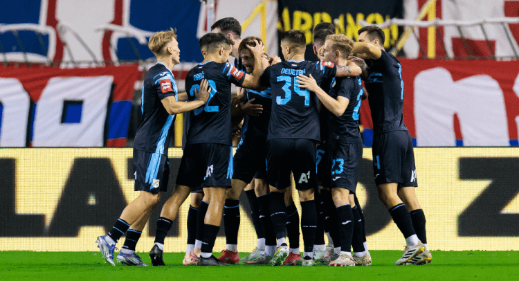 Pukštas u 95. minuti spasio Hajduk od poraza u Jadranskom derbiju