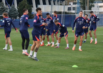 Hrvatska reprezentacija odradila prvi trening na Maksimiru uoči utakmice s Češkom