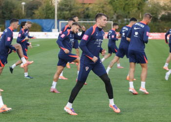 Hrvatska reprezentacija odradila prvi trening na Maksimiru uoči utakmice s Češkom