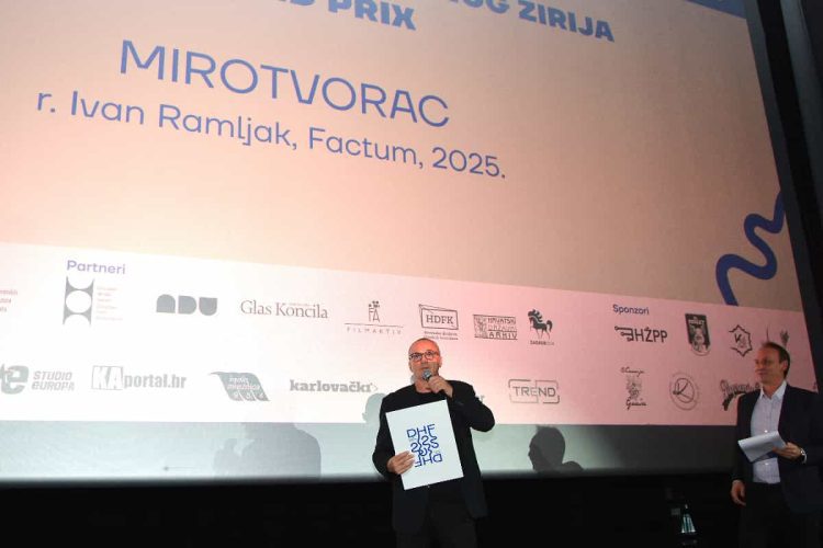 Film Mirotvorac dobitnik je nagrade Grand Prix na festivalu ‘Dani hrvatskog filma’